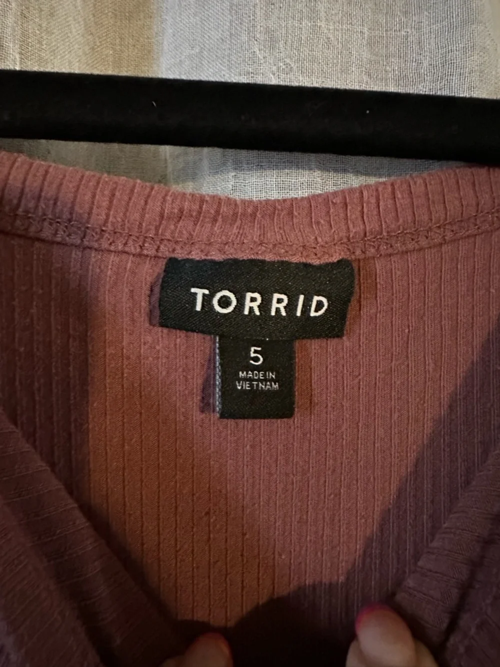 torrid Ribbed Tank Top Set - Picture 5 of 5